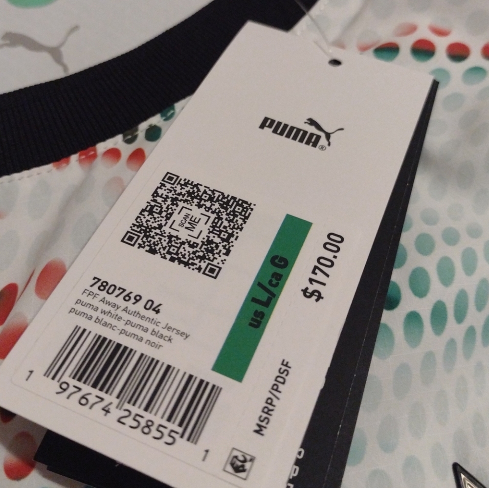 Puma Portugal 2025 Player Version Away Jersey MSRP: $170